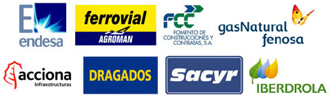 Empresas que utilizan separadores Viroluz Homologación ISO 9001:2008